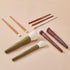 EIGSHOW Beauty Face 5-COLOR SERIES - 9 PCS MAKEUP BRUSH KIT WITH A POUCH